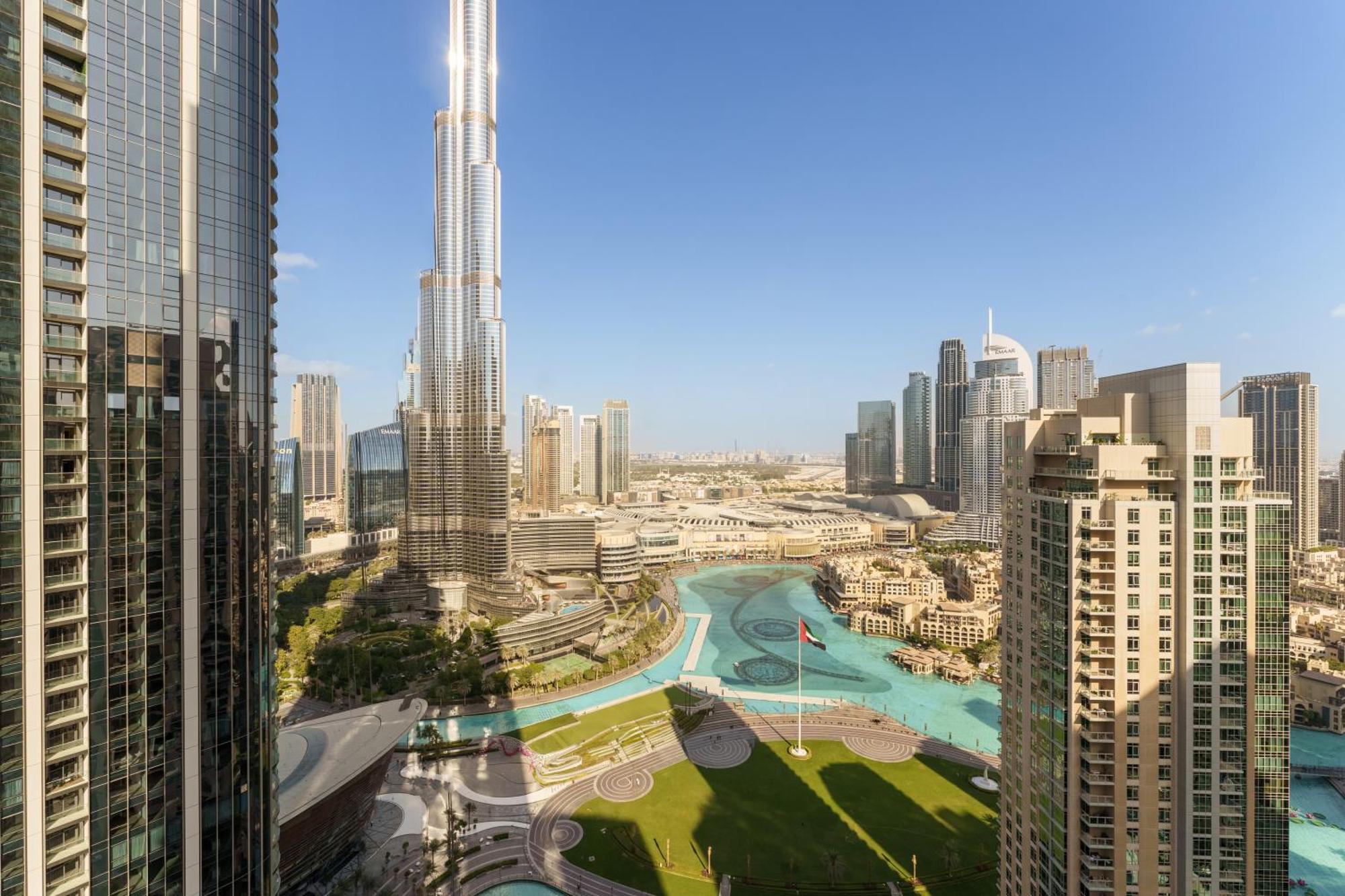 Maison Privee - Ultimate Living With Front-Row Views Of Burj Khalifa & Dubai Fountains Eksteriør billede