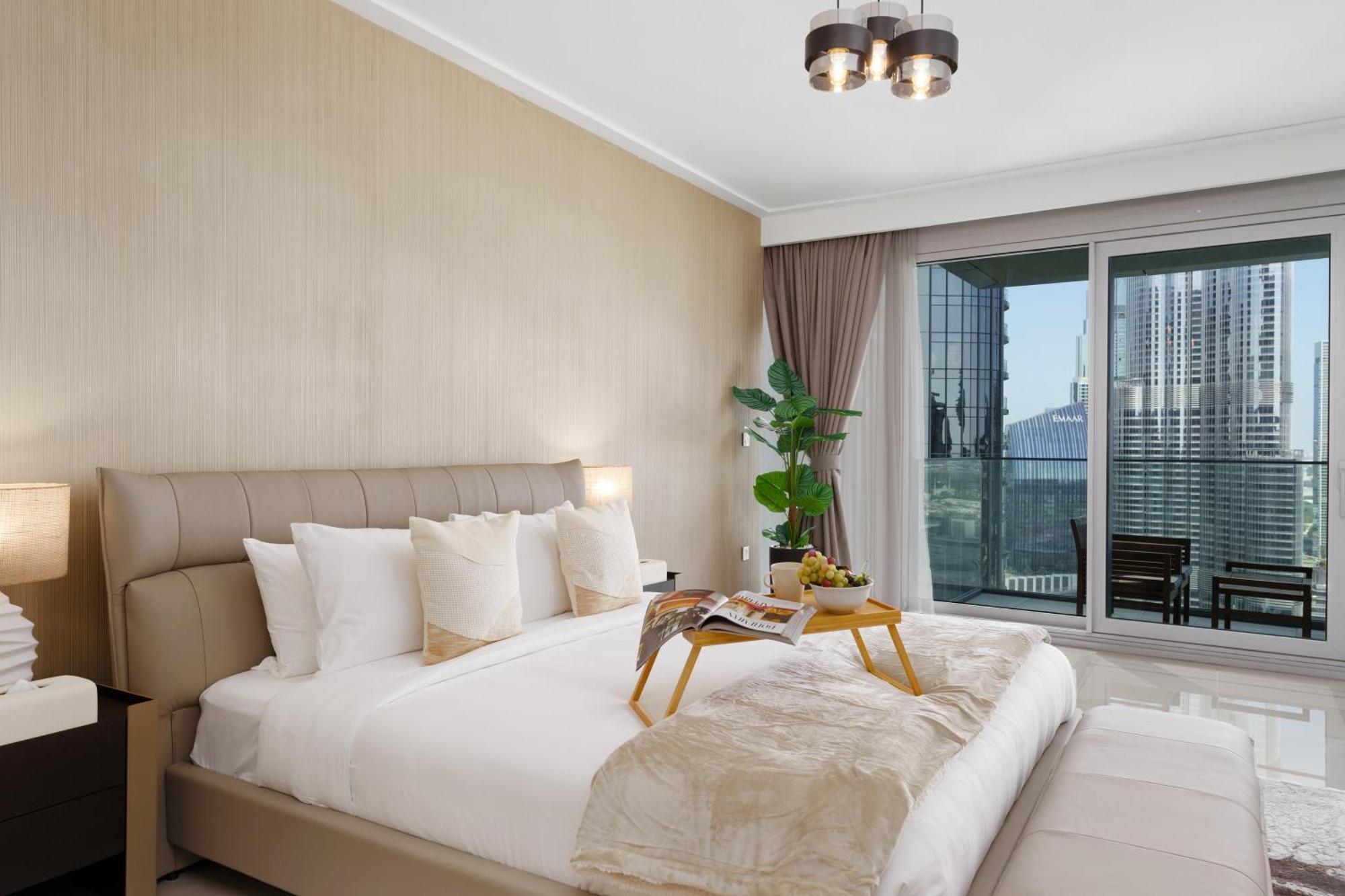 Maison Privee - Ultimate Living With Front-Row Views Of Burj Khalifa & Dubai Fountains Eksteriør billede