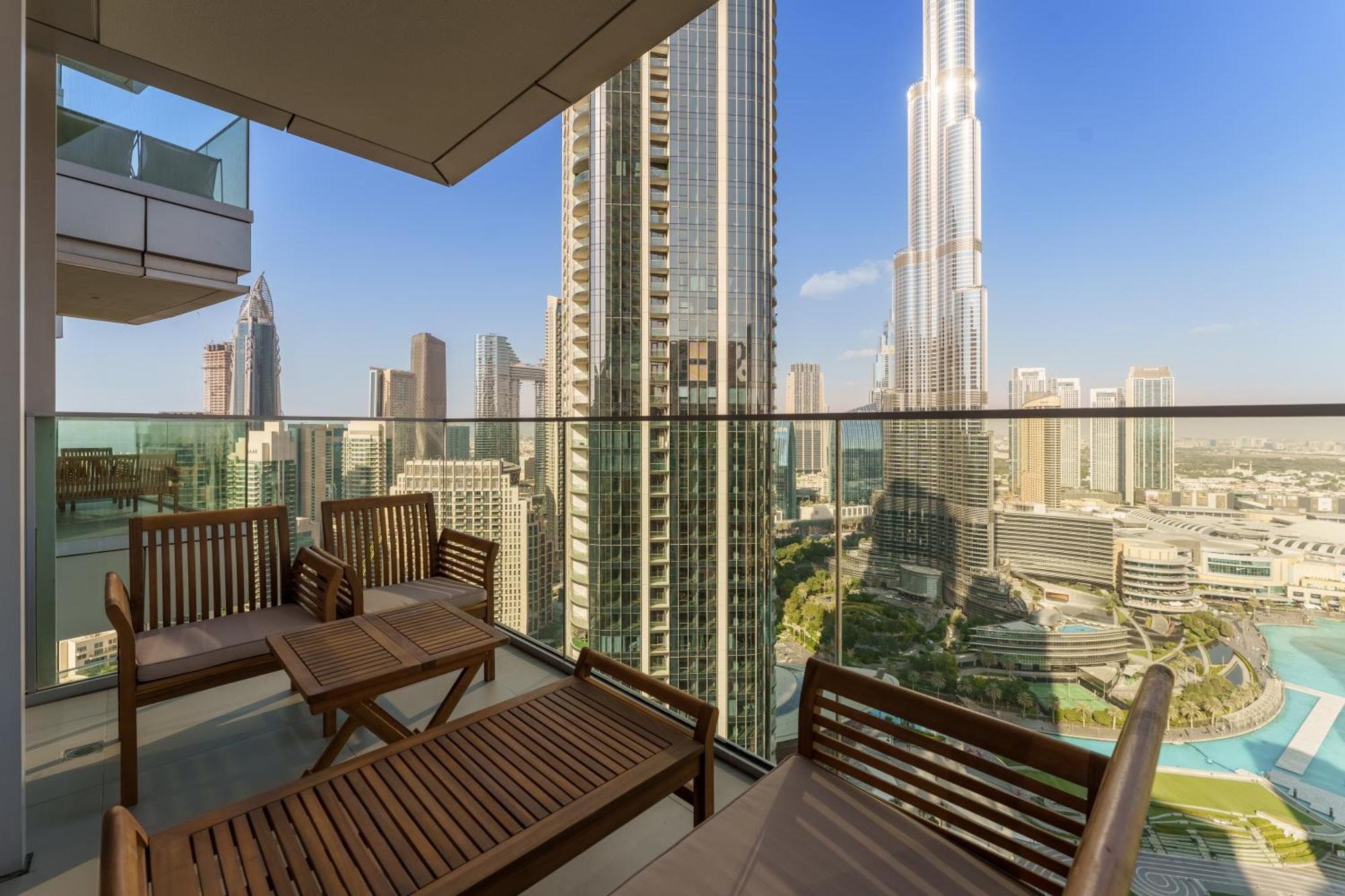 Maison Privee - Ultimate Living With Front-Row Views Of Burj Khalifa & Dubai Fountains Eksteriør billede